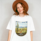 Saguaro Mountain National Park Arizona - National Parks Unisex Crewneck T-Shirt Sweatshirt Hoodie