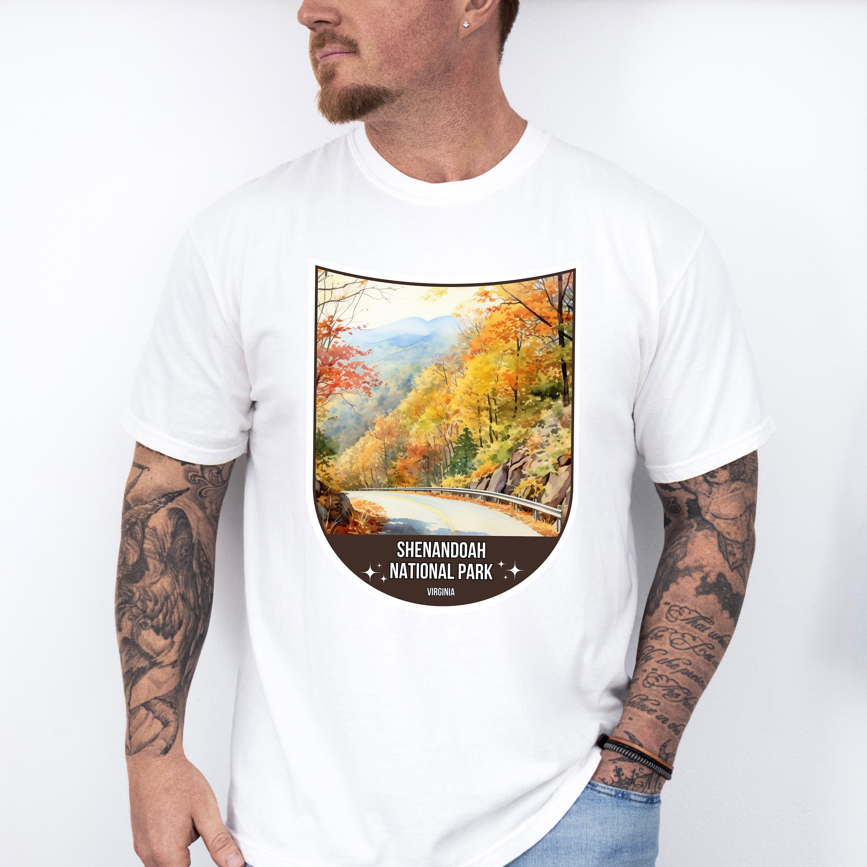 Shenandoah National Park Virginia - National Parks Unisex Crewneck T-Shirt Sweatshirt Hoodie