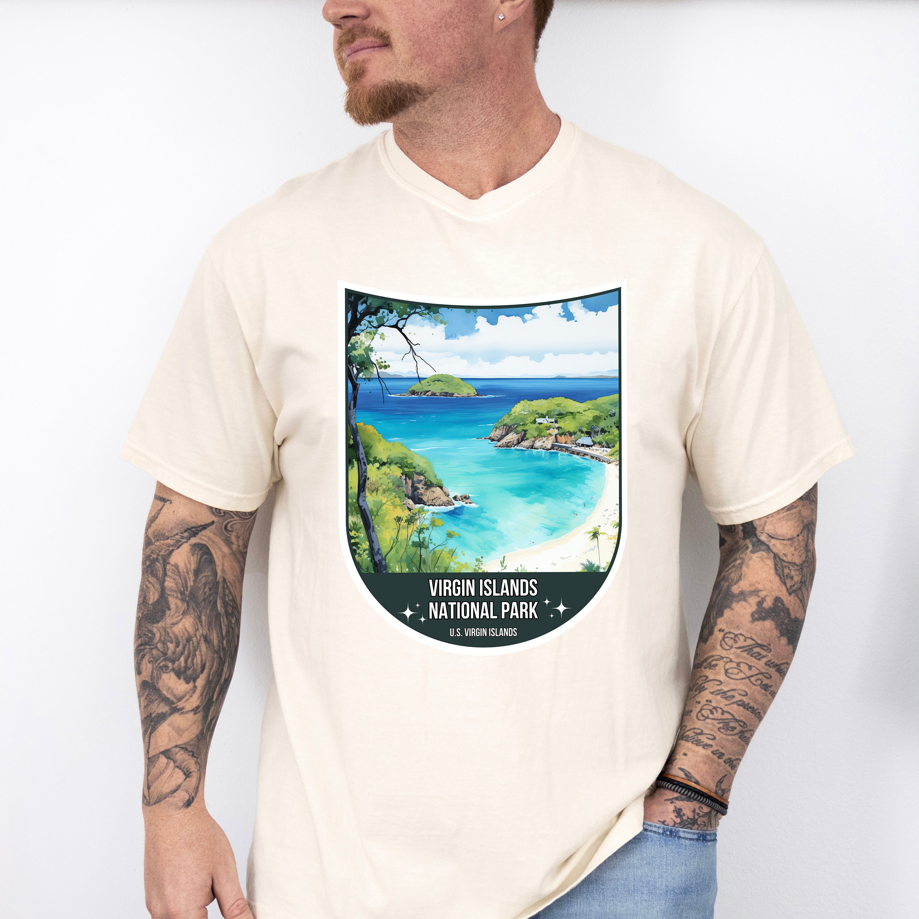 Virgin Islands National Park U.S Virgin Islands - National Parks Unisex Crewneck T-Shirt Sweatshirt Hoodie