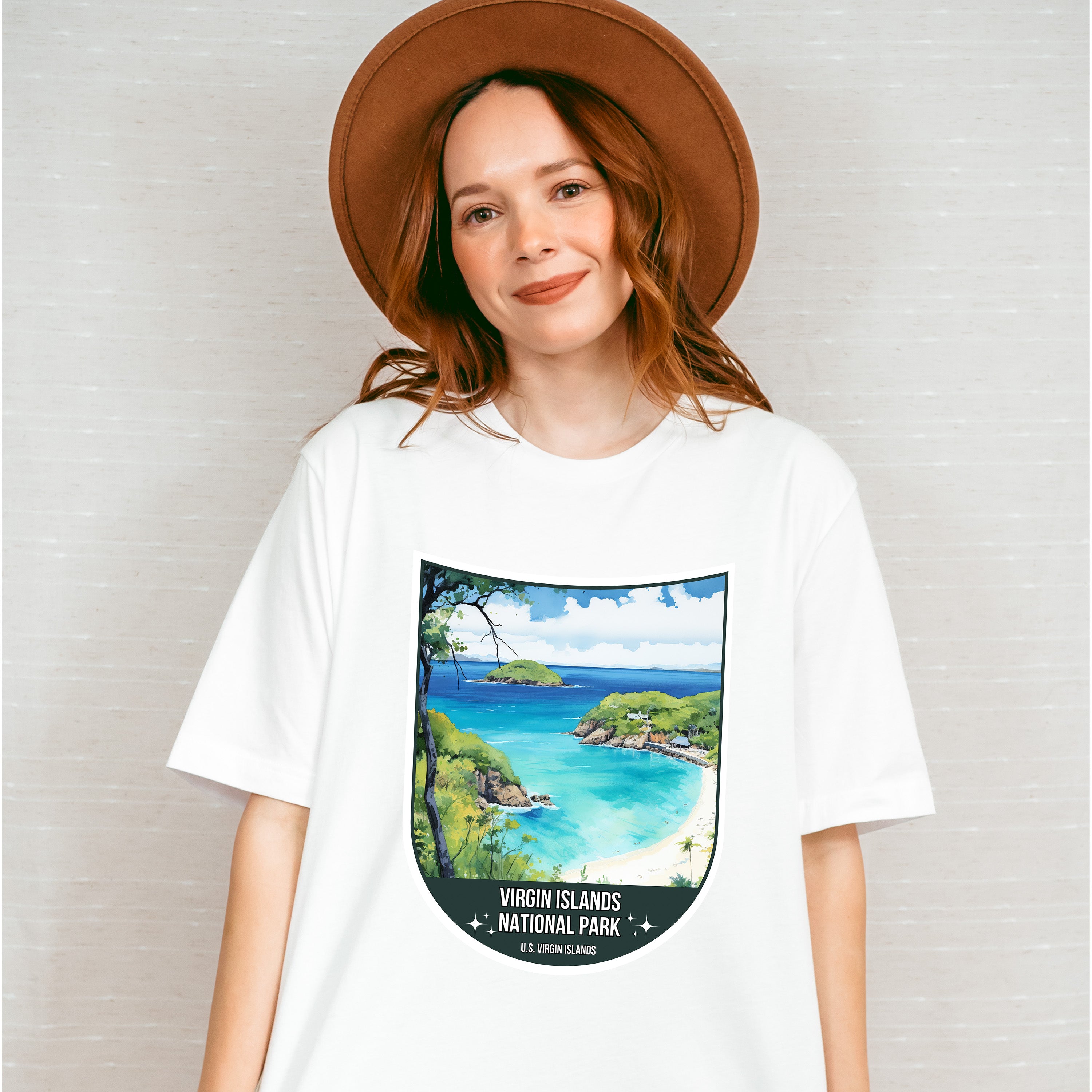 Virgin Islands National Park U.S Virgin Islands - National Parks Unisex Crewneck T-Shirt Sweatshirt Hoodie