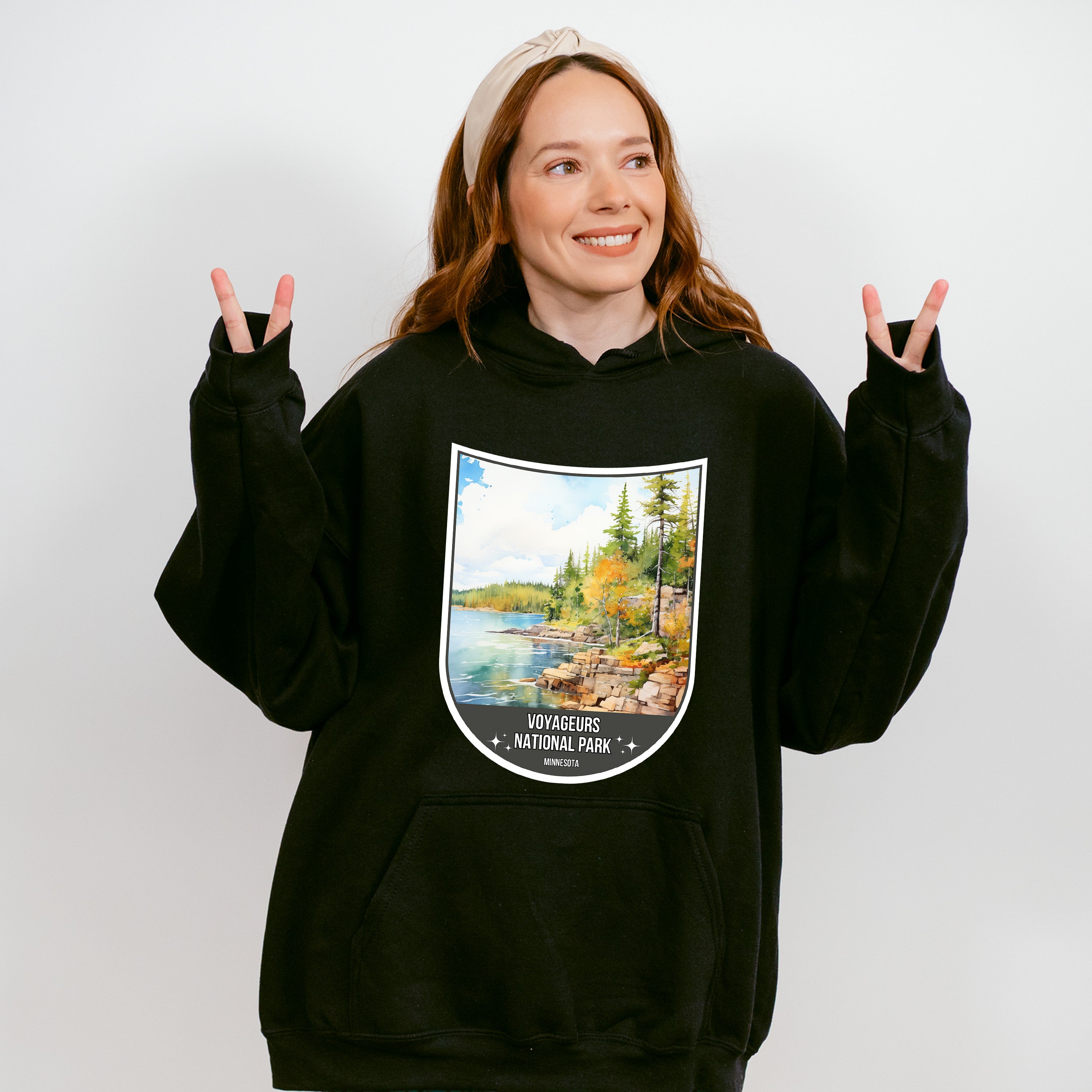Voyageurs National Park Minnesota - National Parks Unisex Crewneck T-Shirt Sweatshirt Hoodie