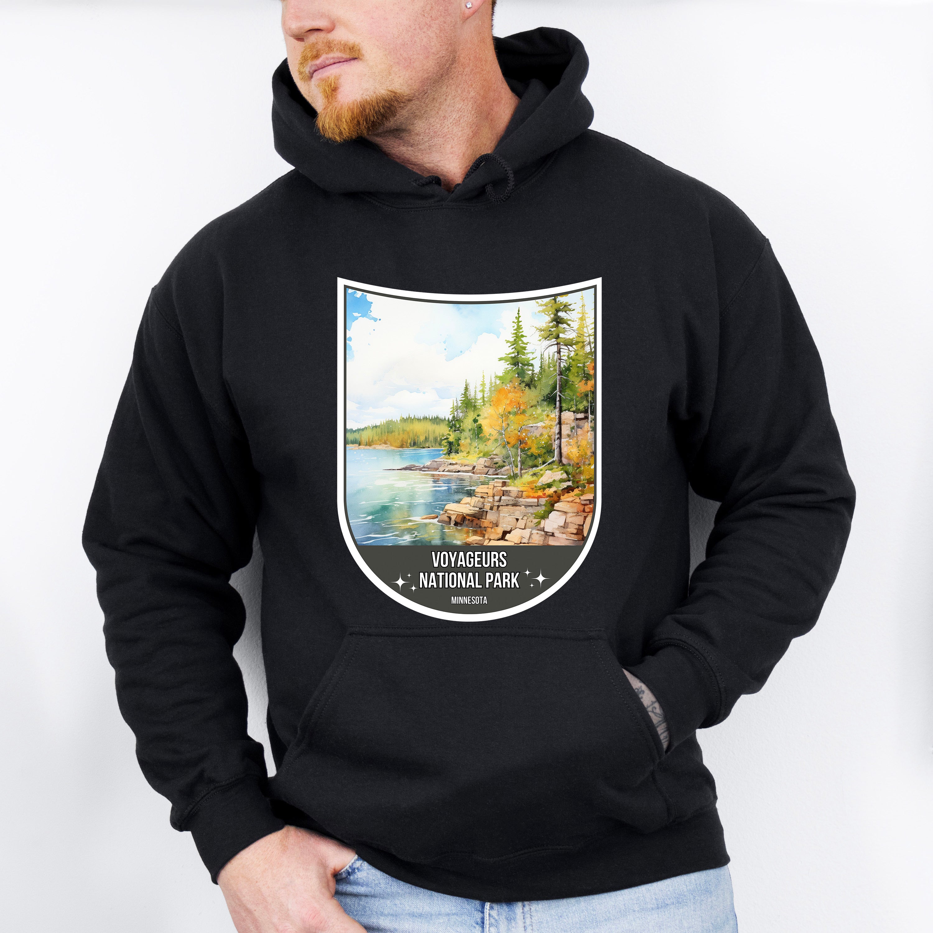 Voyageurs National Park Minnesota - National Parks Unisex Crewneck T-Shirt Sweatshirt Hoodie