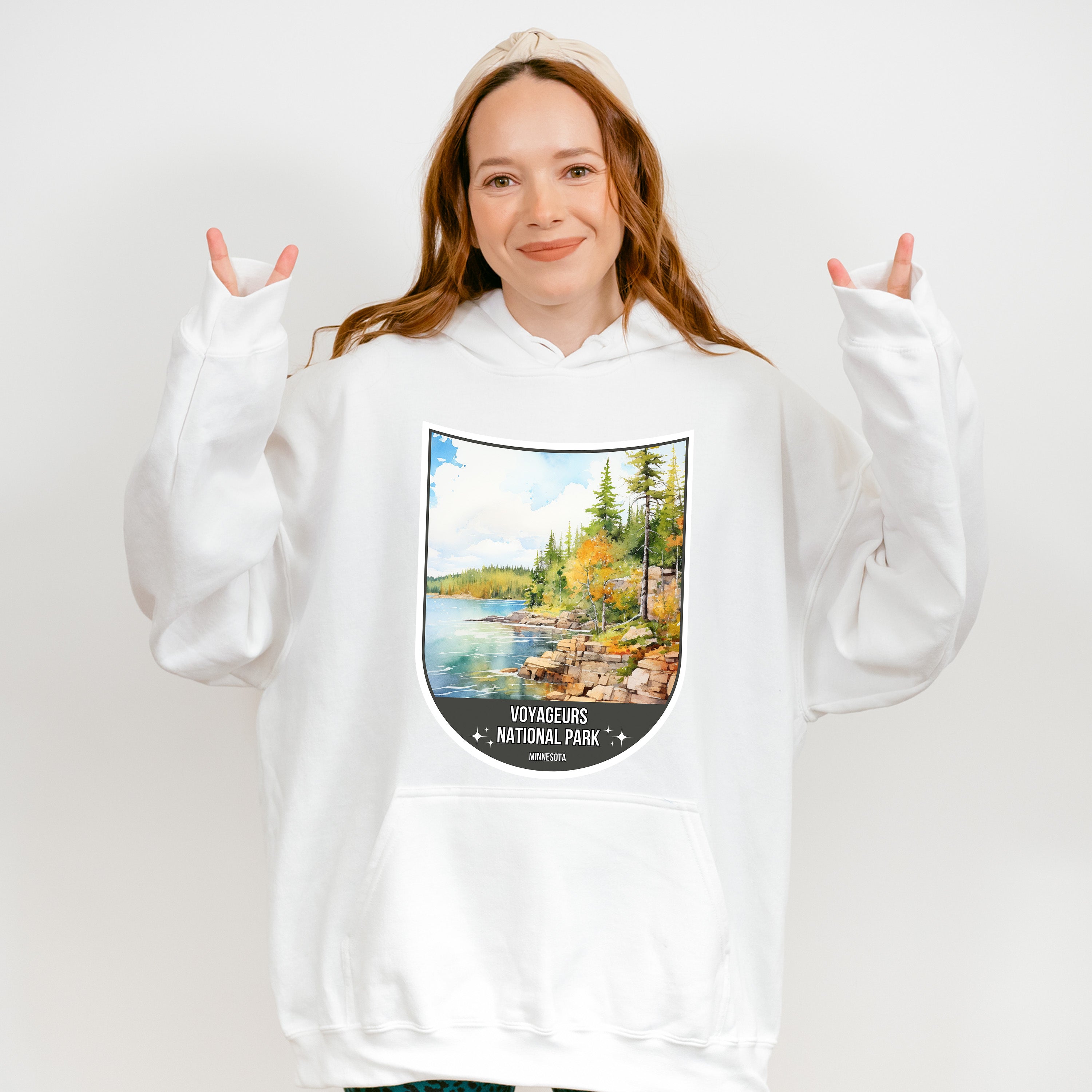 Voyageurs National Park Minnesota - National Parks Unisex Crewneck T-Shirt Sweatshirt Hoodie