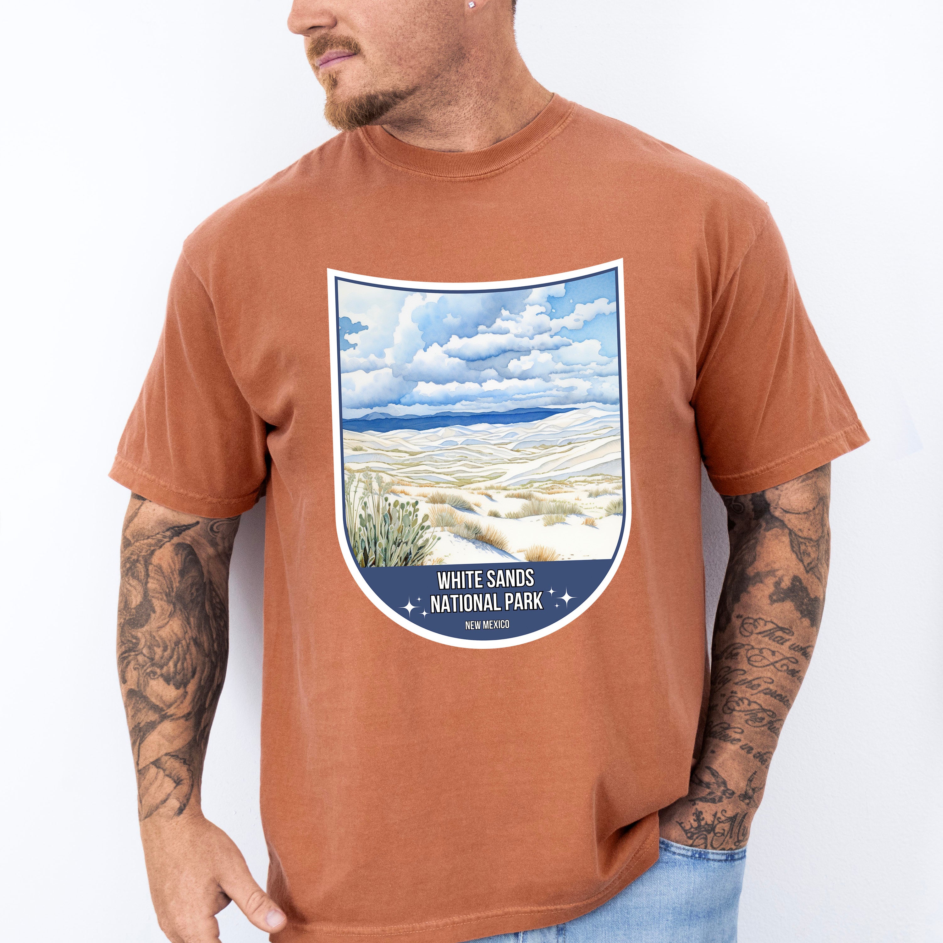 White Sands National Park New Mexico - National Parks Unisex Crewneck T-Shirt Sweatshirt Hoodie