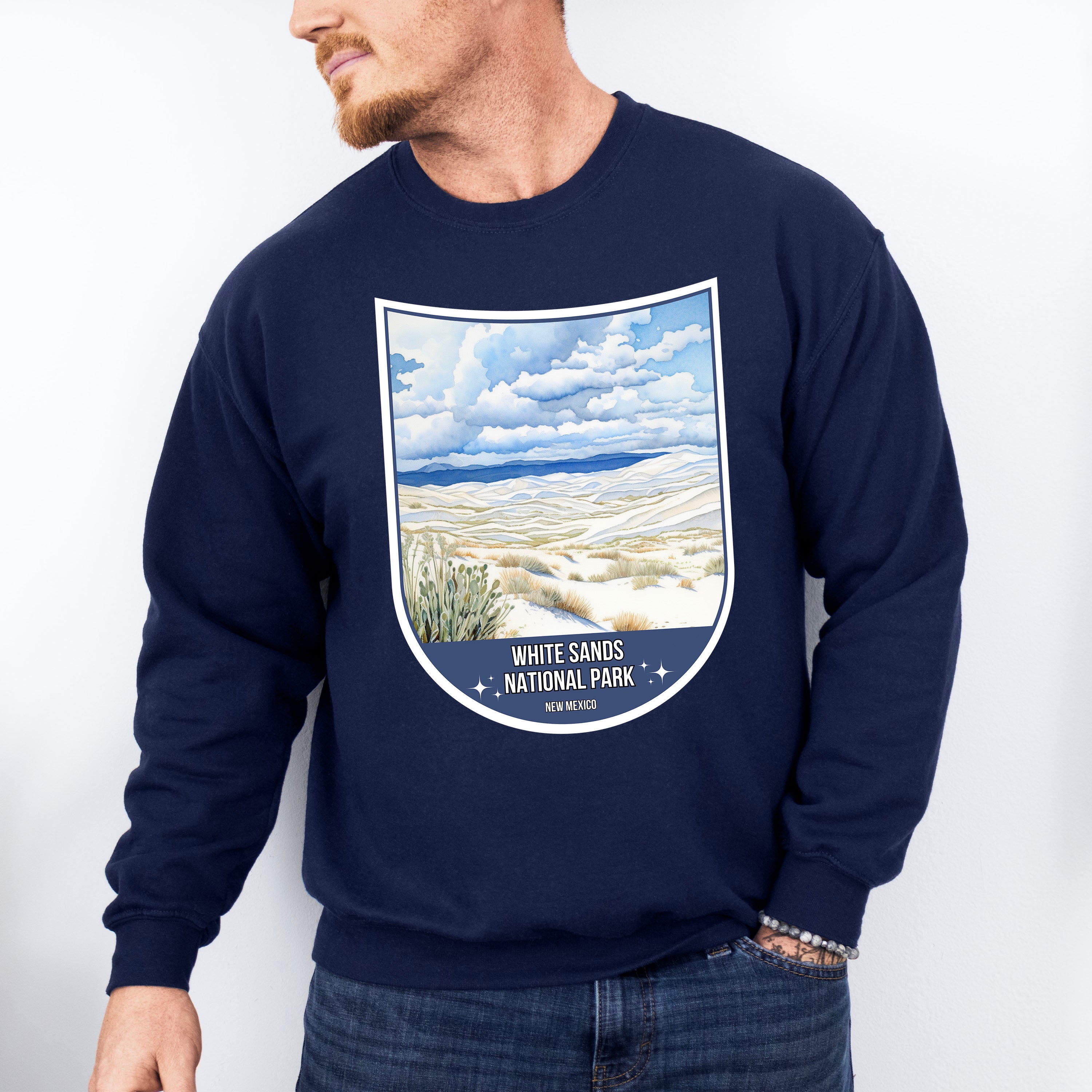 White Sands National Park New Mexico - National Parks Unisex Crewneck T-Shirt Sweatshirt Hoodie
