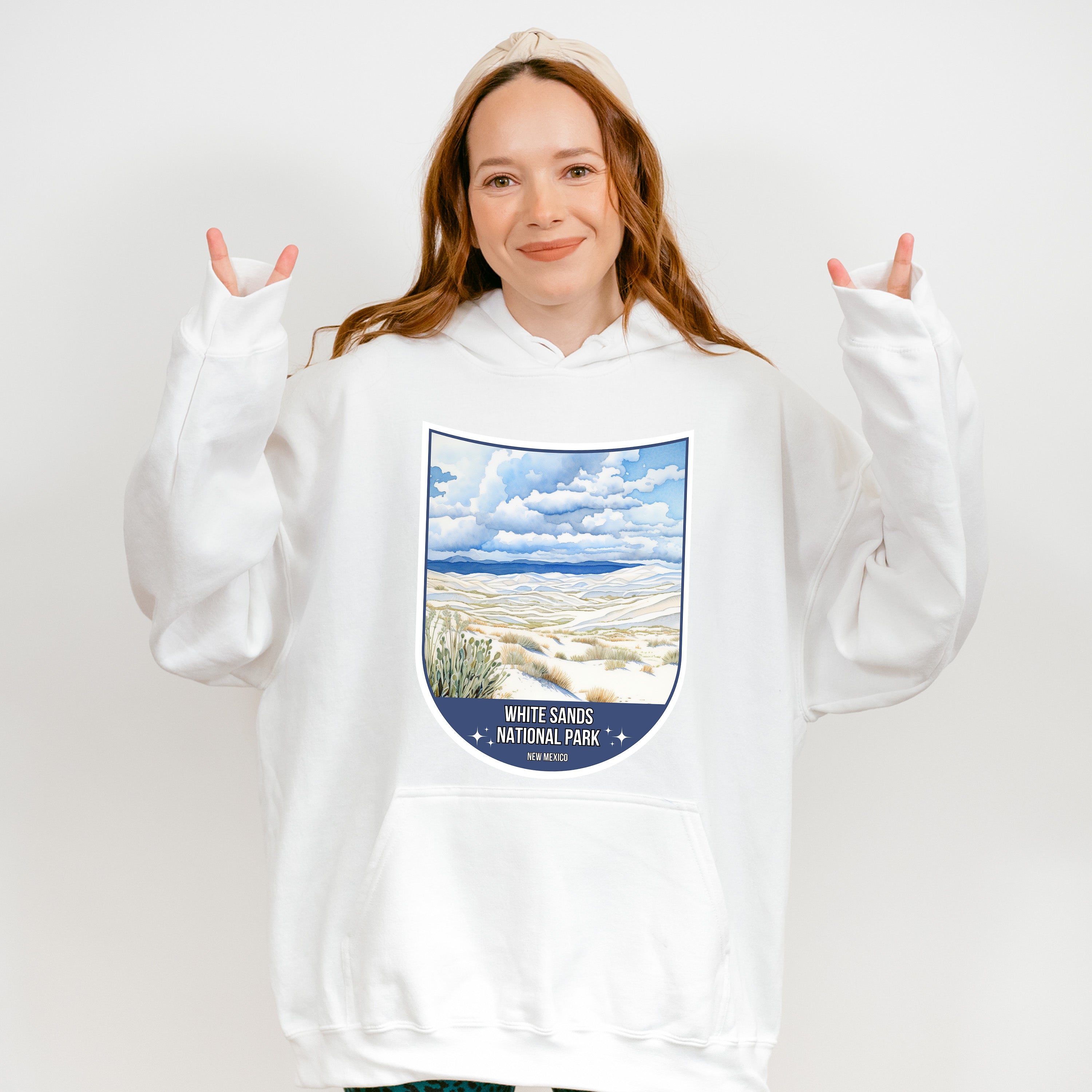 White Sands National Park New Mexico - National Parks Unisex Crewneck T-Shirt Sweatshirt Hoodie