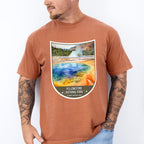Yellowstone National Park Wyoming, Montana, Idaho - National Parks Unisex Crewneck T-Shirt Sweatshirt Hoodie