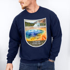 Yellowstone National Park Wyoming, Montana, Idaho - National Parks Unisex Crewneck T-Shirt Sweatshirt Hoodie