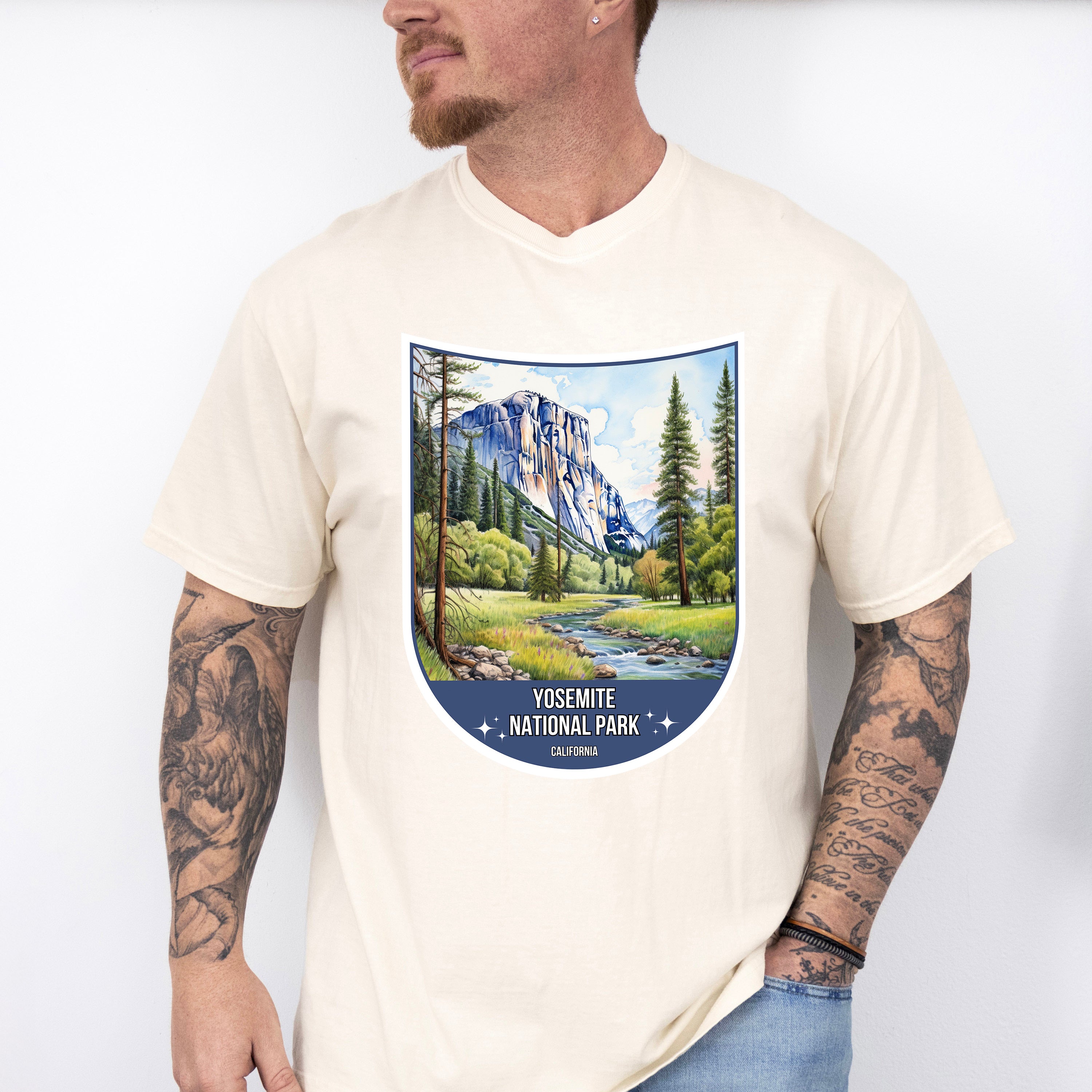 Yosemite National Park California - National Parks Unisex Crewneck T-Shirt Sweatshirt Hoodie