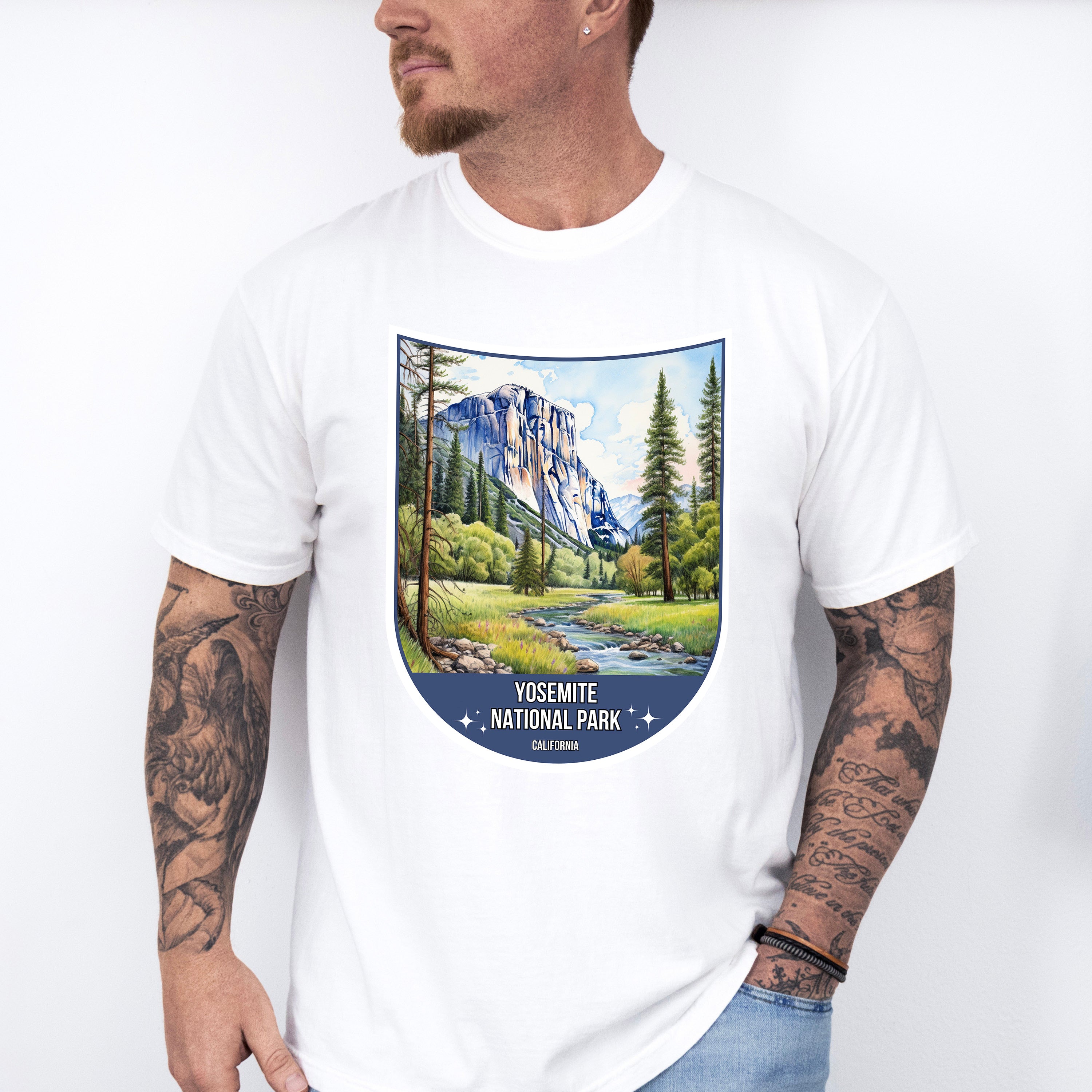 Yosemite National Park California - National Parks Unisex Crewneck T-Shirt Sweatshirt Hoodie
