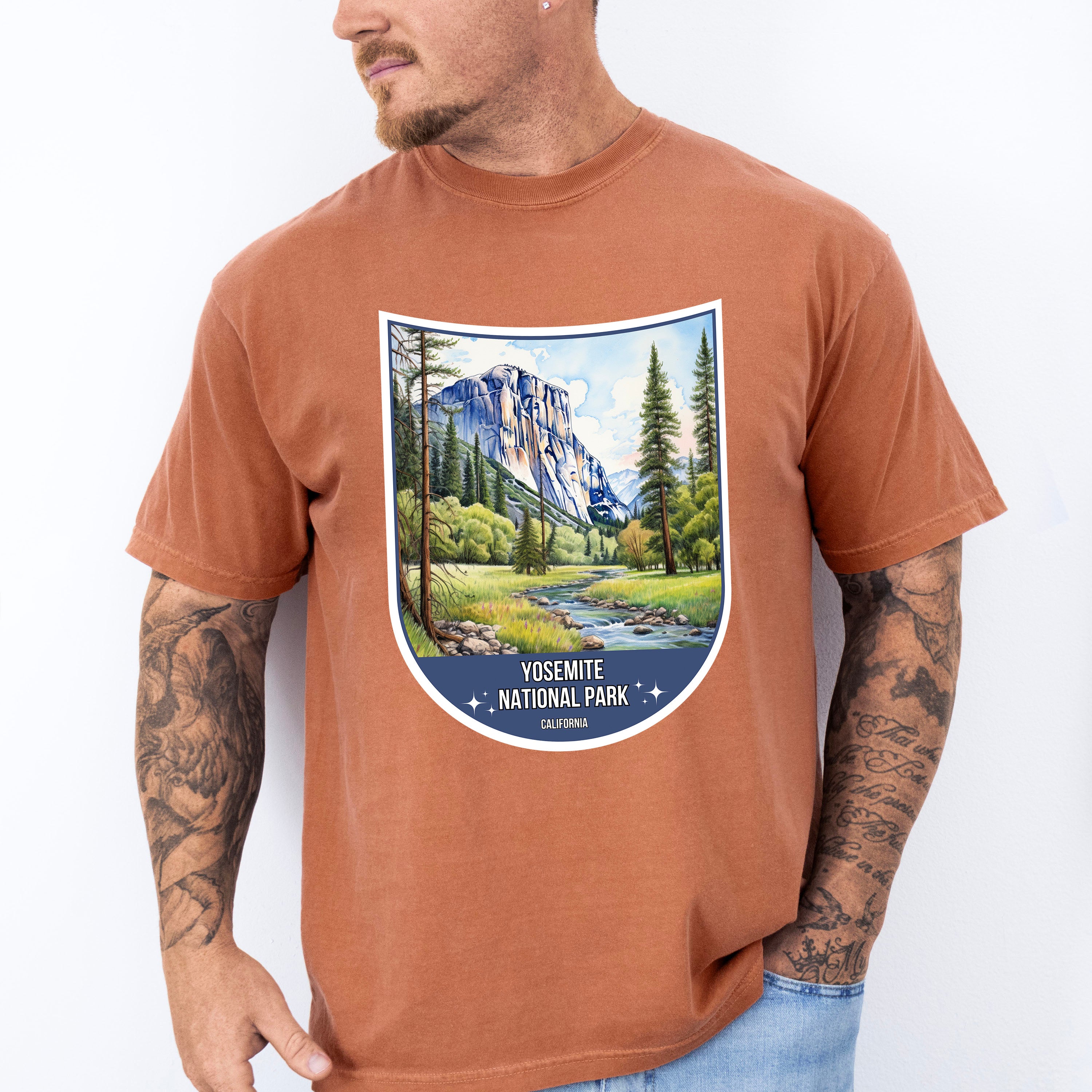Yosemite National Park California - National Parks Unisex Crewneck T-Shirt Sweatshirt Hoodie