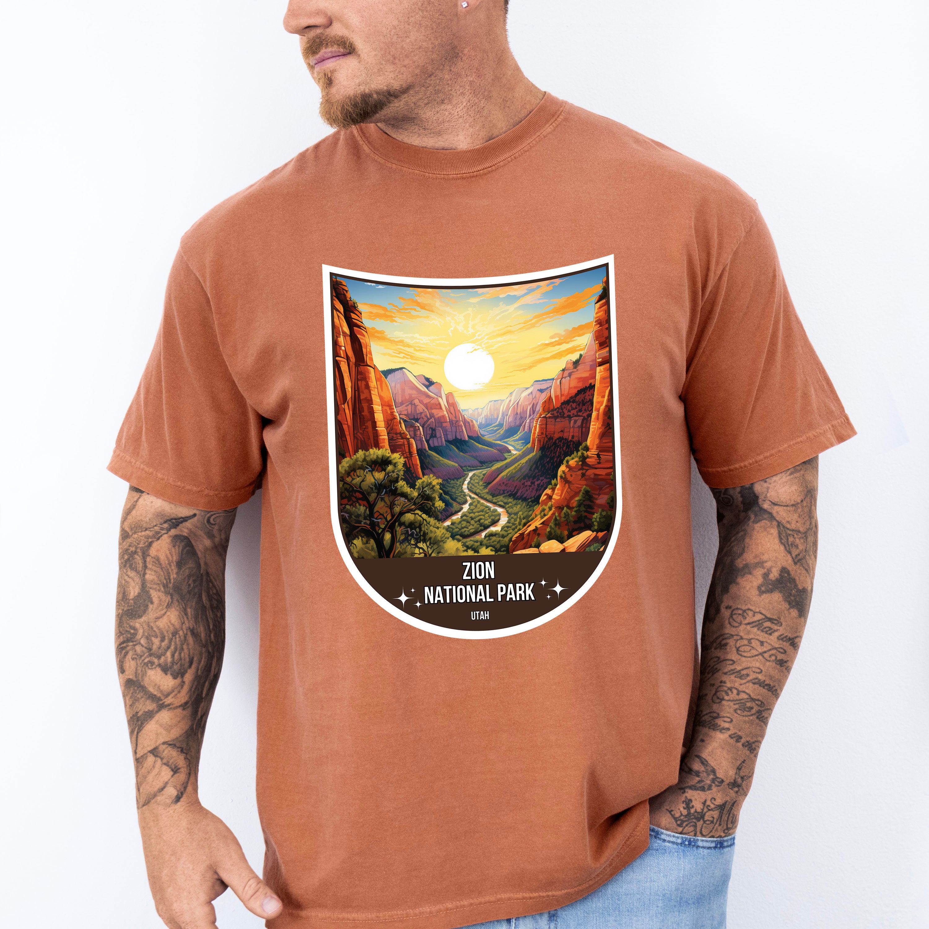 Zion National Park Utah - National Parks Unisex Crewneck T-Shirt Sweatshirt Hoodie