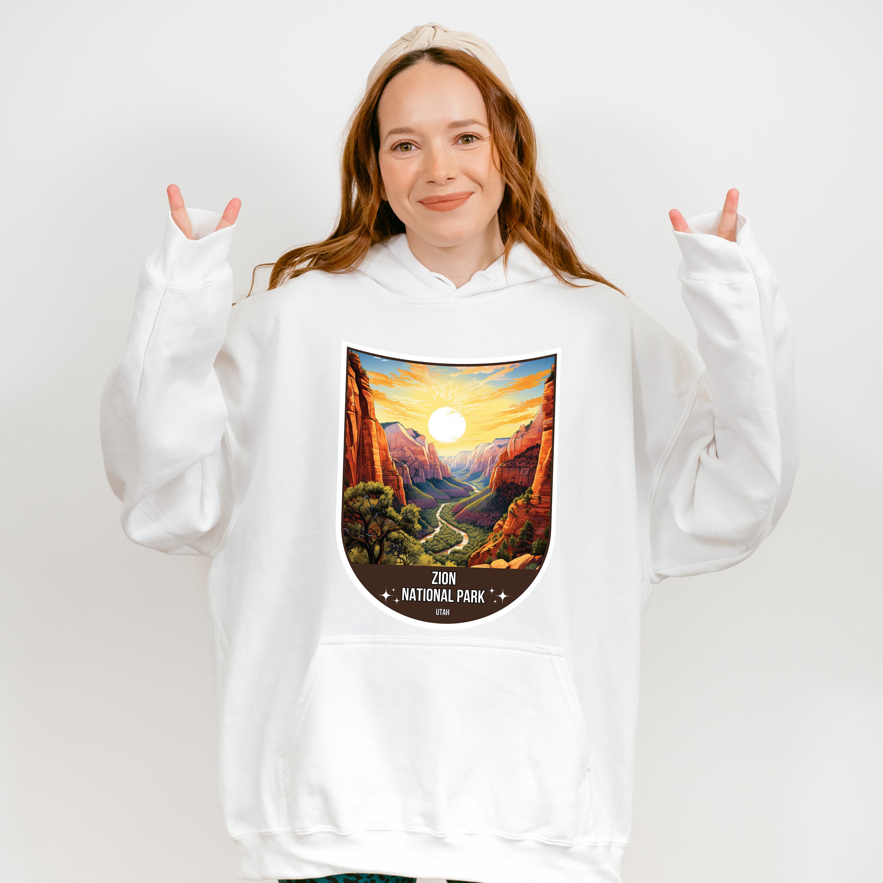 Zion National Park Utah - National Parks Unisex Crewneck T-Shirt Sweatshirt Hoodie