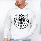 Camping Besties Design - Camping Unisex Crewneck T-Shirt Sweatshirt Hoodie