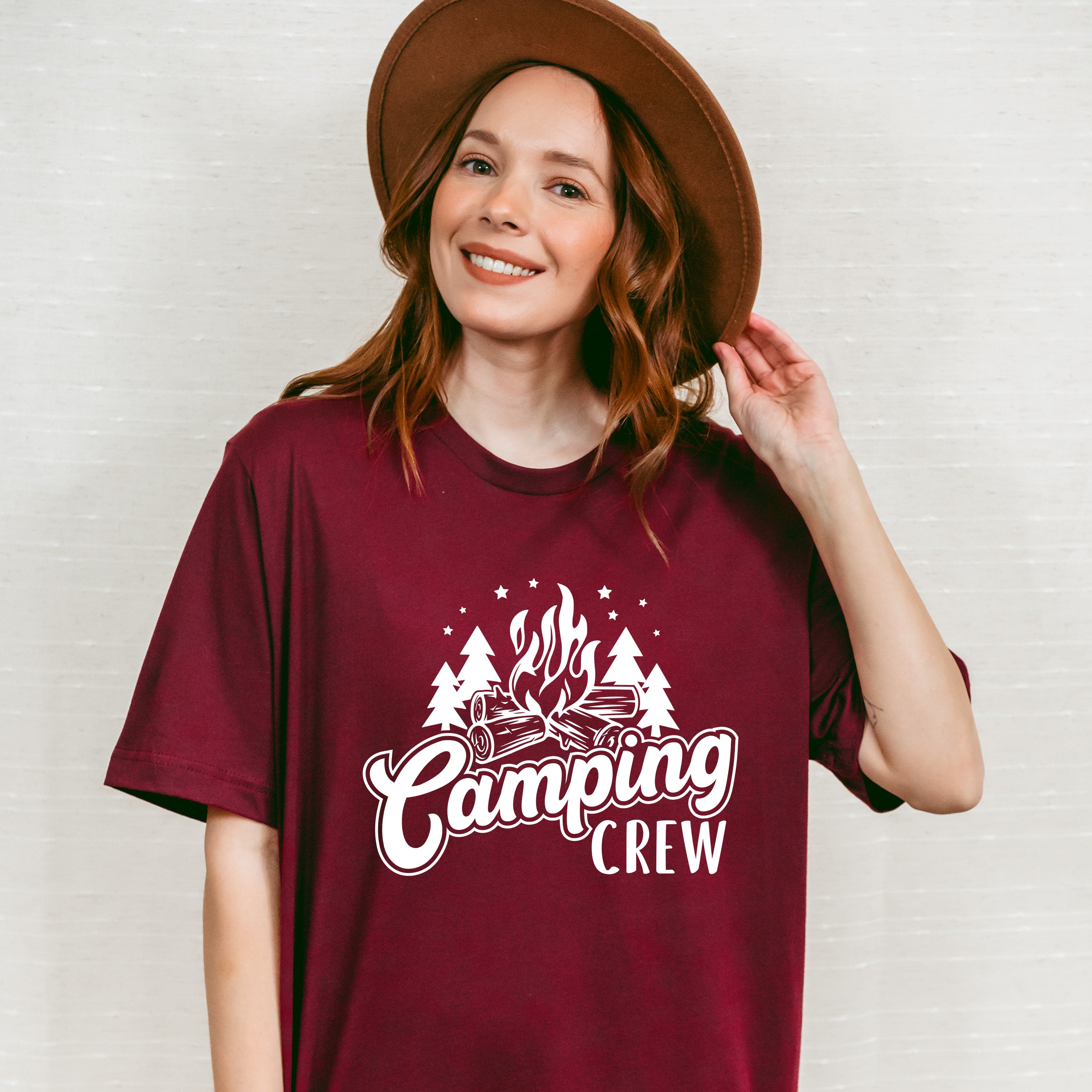 Camping Crew Design - Camping Unisex Crewneck T-Shirt Sweatshirt Hoodie