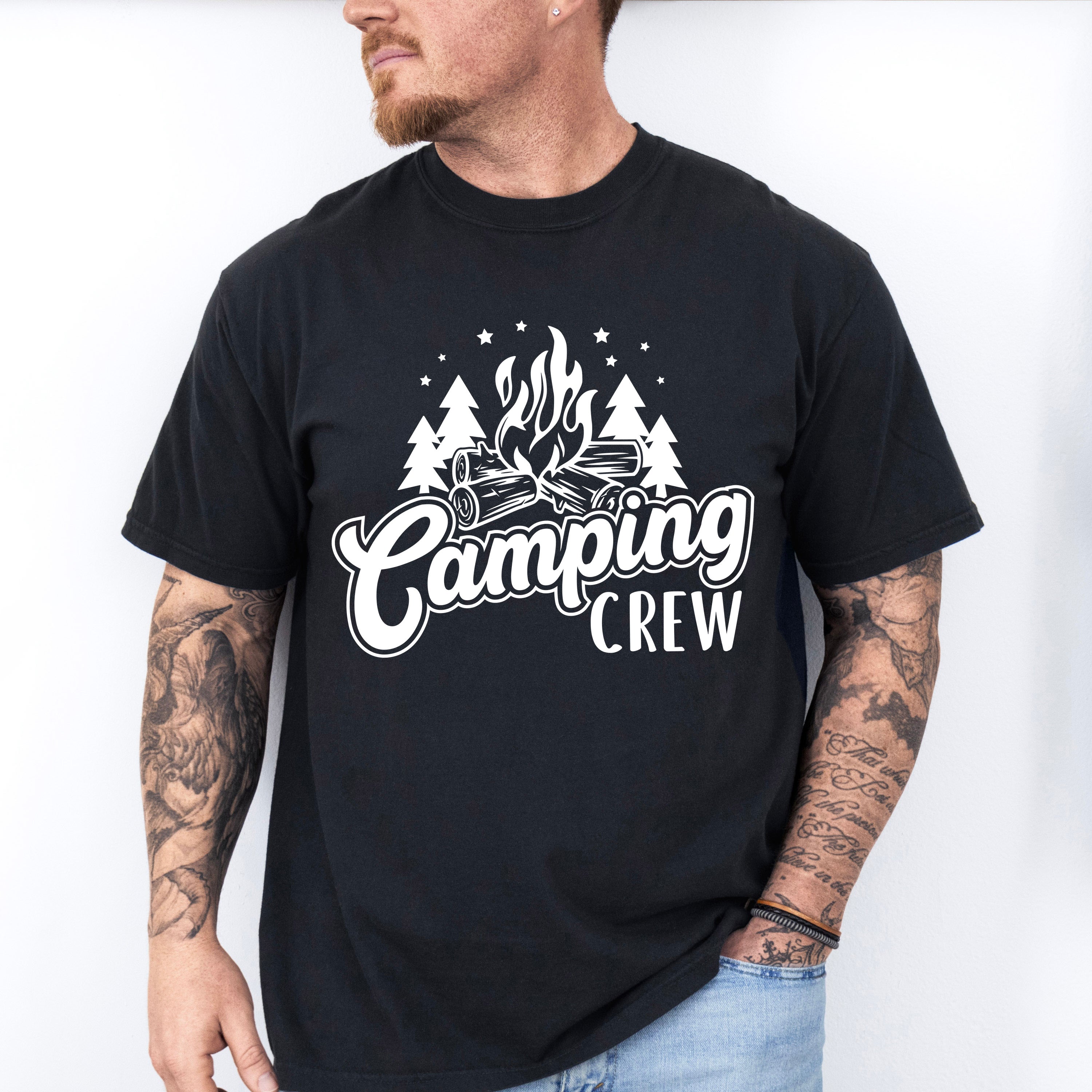 Camping Crew Design - Camping Unisex Crewneck T-Shirt Sweatshirt Hoodie