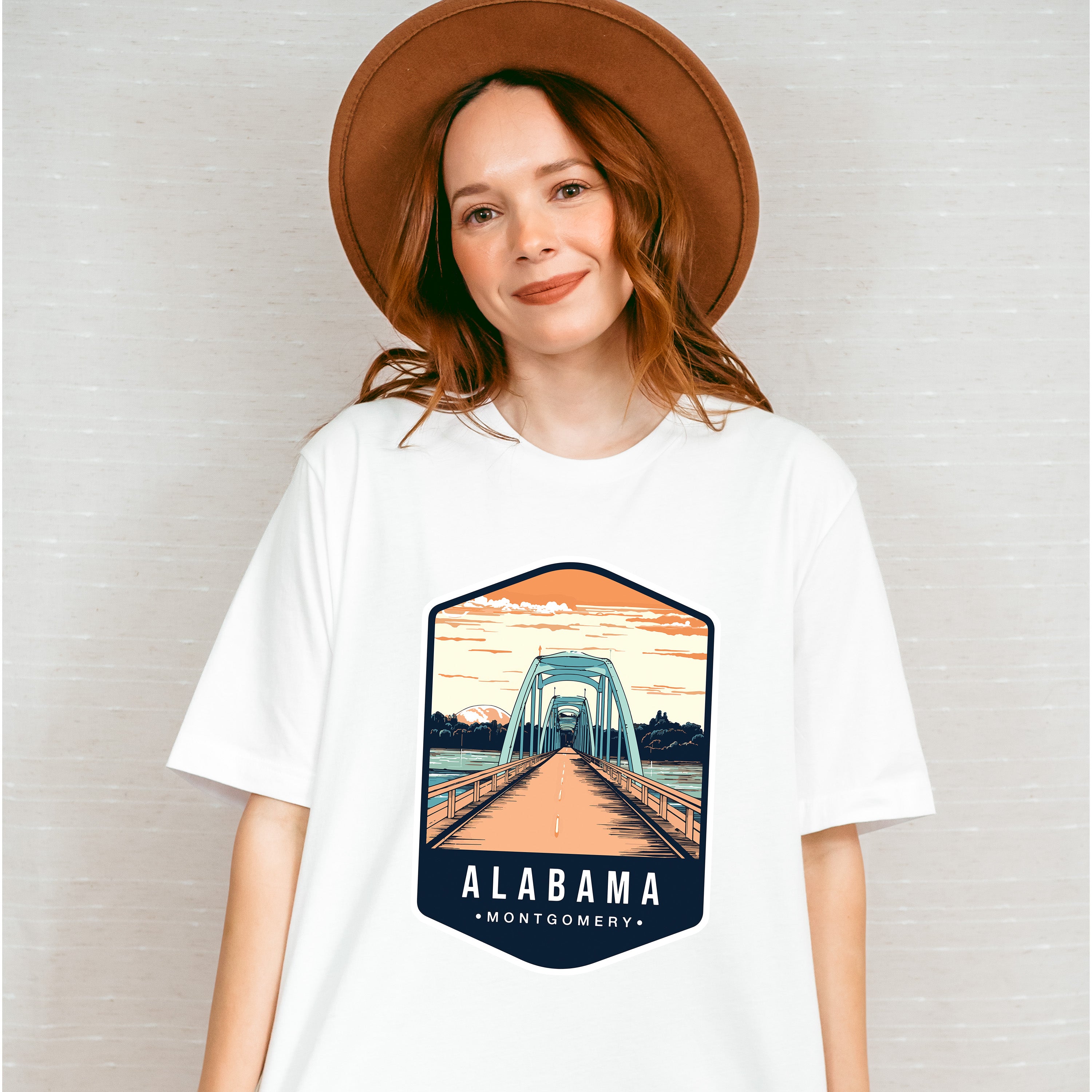 Alabama Montgomery - States &amp; Cities Unisex Crewneck T-Shirt Sweatshirt Hoodie