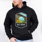 West Virginia Charleston - States & Cities Unisex Crewneck T-Shirt Sweatshirt Hoodie