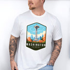 Washington Olympia - States & Cities Unisex Crewneck T-Shirt Sweatshirt Hoodie