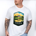 Virginia Richmond - States & Cities Unisex Crewneck T-Shirt Sweatshirt Hoodie