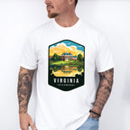 Virginia Richmond - States & Cities Unisex Crewneck T-Shirt Sweatshirt Hoodie
