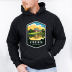 Virginia Richmond - States & Cities Unisex Crewneck T-Shirt Sweatshirt Hoodie