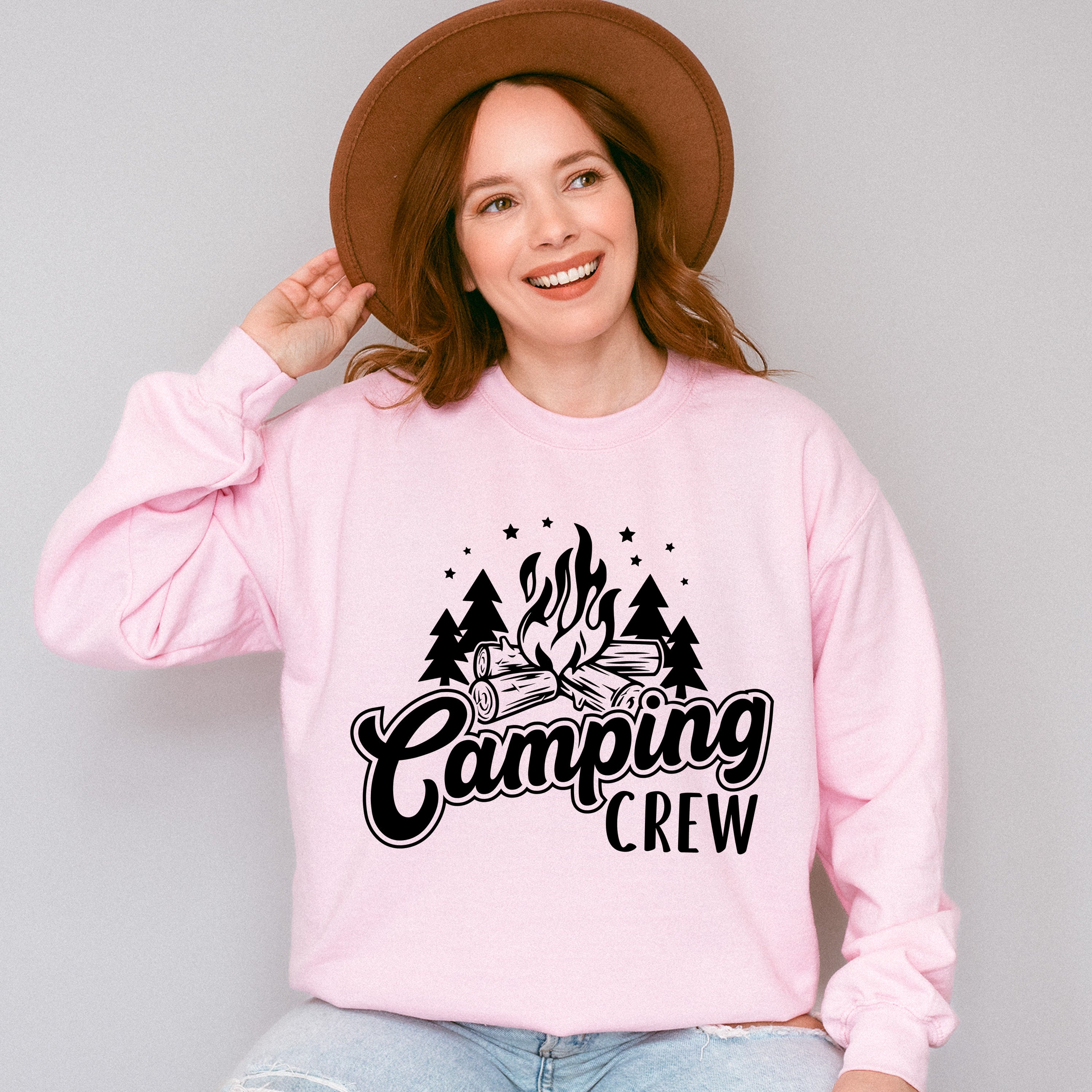 Camping Crew Design - Camping Unisex Crewneck T-Shirt Sweatshirt Hoodie
