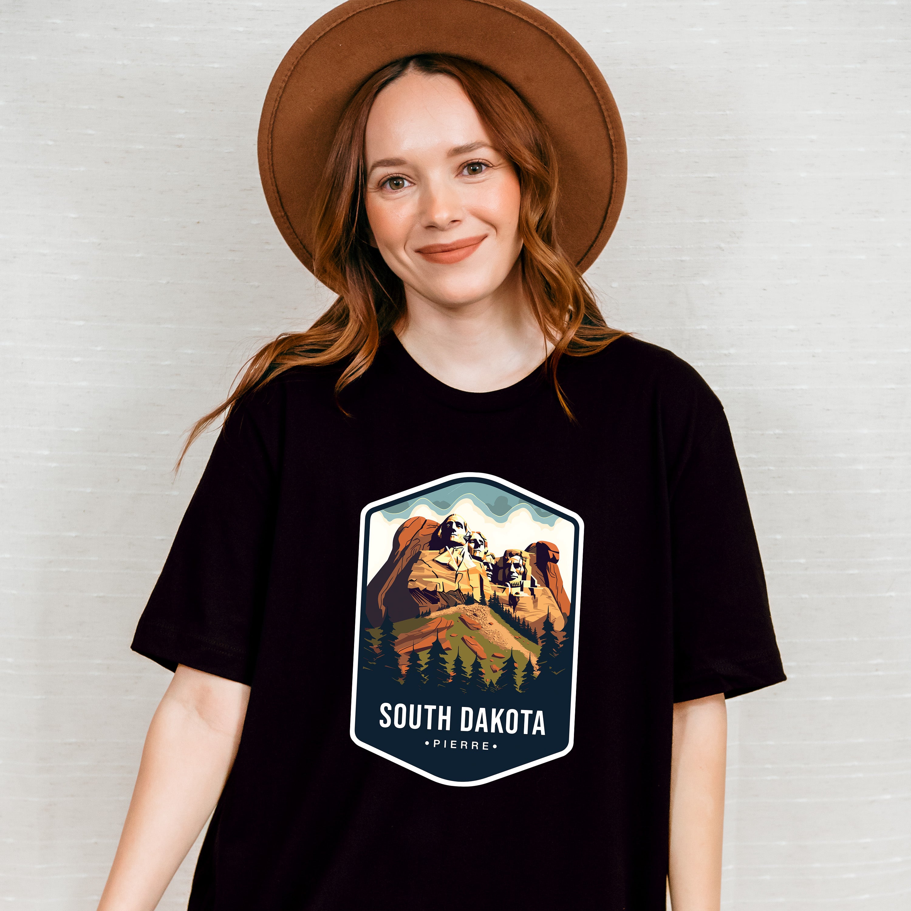 South Dakota Pierre - States &amp; Cities Unisex Crewneck T-Shirt Sweatshirt Hoodie