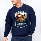 South Dakota Pierre - States & Cities Unisex Crewneck T-Shirt Sweatshirt Hoodie