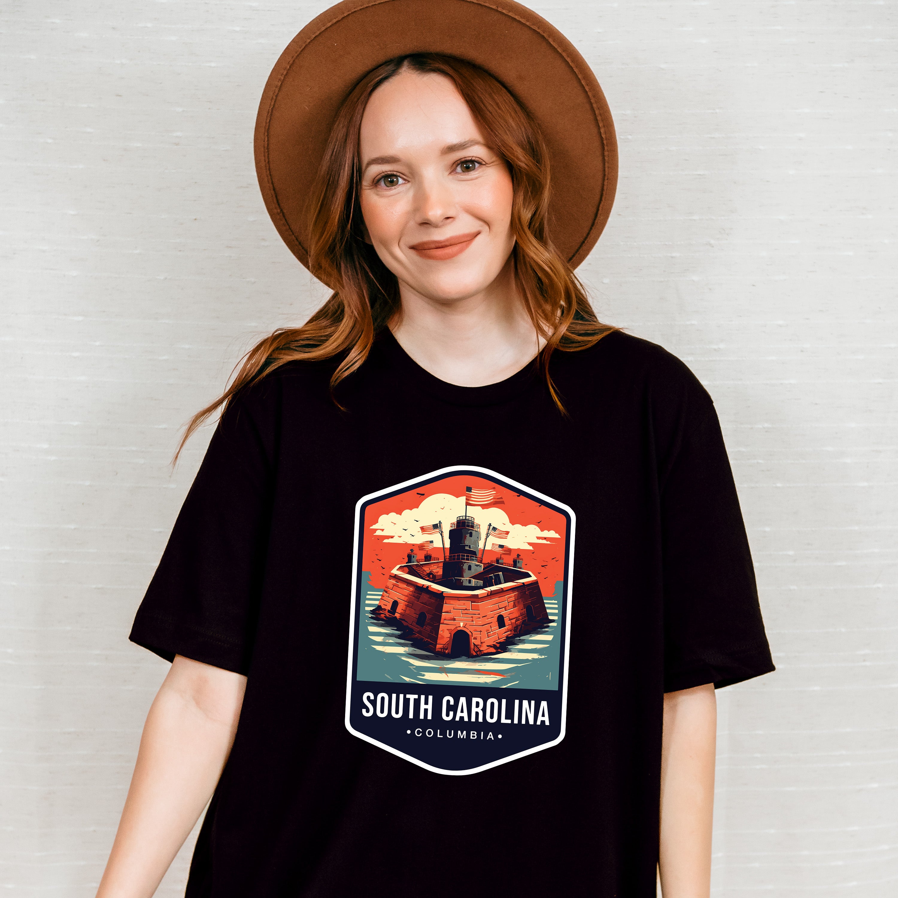 South Carolina Columbia - States &amp; Cities Unisex Crewneck T-Shirt Sweatshirt Hoodie