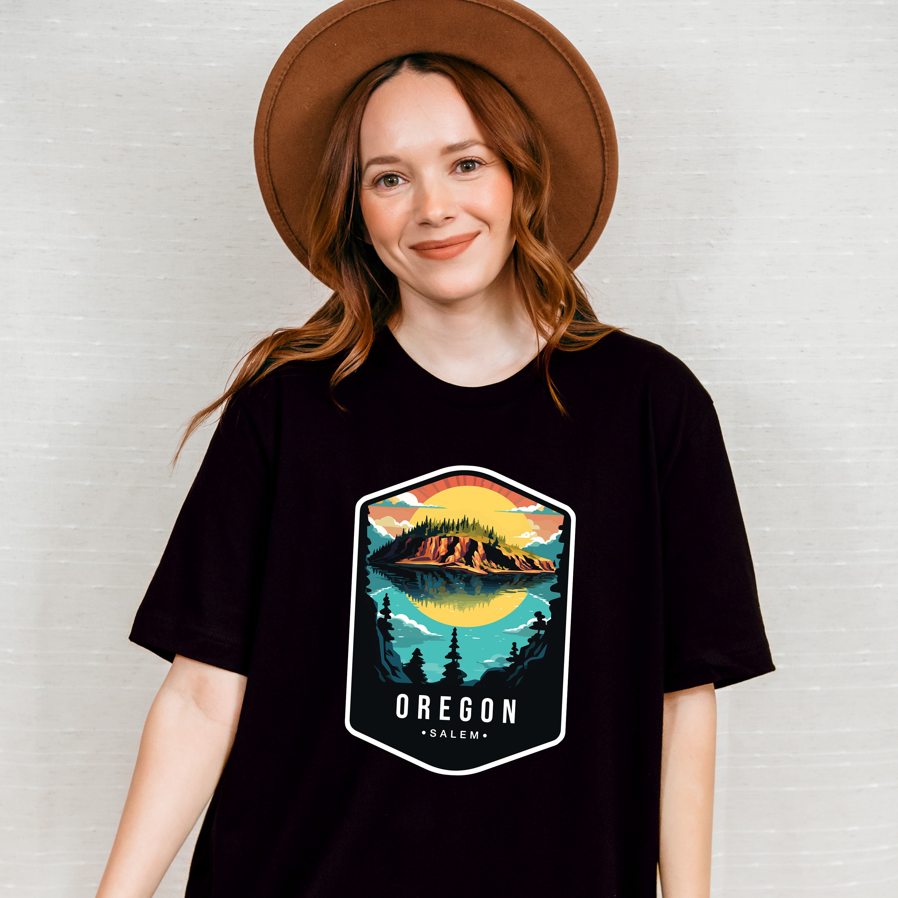Oregon Salem - States &amp; Cities Unisex Crewneck T-Shirt Sweatshirt Hoodie