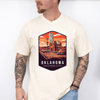 Oklahoma, Oklahoma City - States & Cities Unisex Crewneck T-Shirt Sweatshirt Hoodie