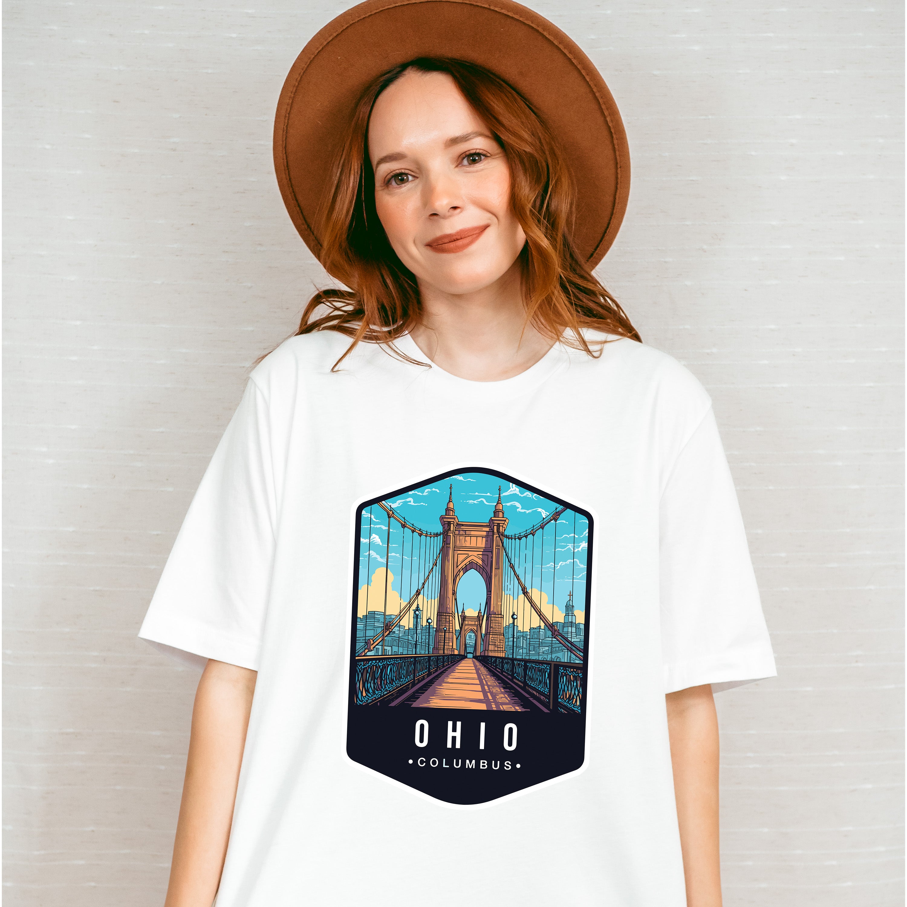 Ohio Columbus - States &amp; Cities Unisex Crewneck T-Shirt Sweatshirt Hoodie