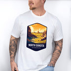 North Dakota Bismarck - States & Cities Unisex Crewneck T-Shirt Sweatshirt Hoodie