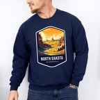 North Dakota Bismarck - States & Cities Unisex Crewneck T-Shirt Sweatshirt Hoodie
