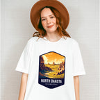 North Dakota Bismarck - States & Cities Unisex Crewneck T-Shirt Sweatshirt Hoodie