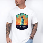 New York Albany - States & Cities Unisex Crewneck T-Shirt Sweatshirt Hoodie