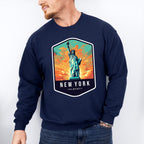 New York Albany - States & Cities Unisex Crewneck T-Shirt Sweatshirt Hoodie