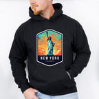 New York Albany - States & Cities Unisex Crewneck T-Shirt Sweatshirt Hoodie