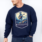 Mississippi Jackson - States & Cities Unisex Crewneck T-Shirt Sweatshirt Hoodie