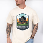 Massachusetts Boston - States & Cities Unisex Crewneck T-Shirt Sweatshirt Hoodie