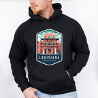 Louisiana Baton Rouge - States & Cities Unisex Crewneck T-Shirt Sweatshirt Hoodie