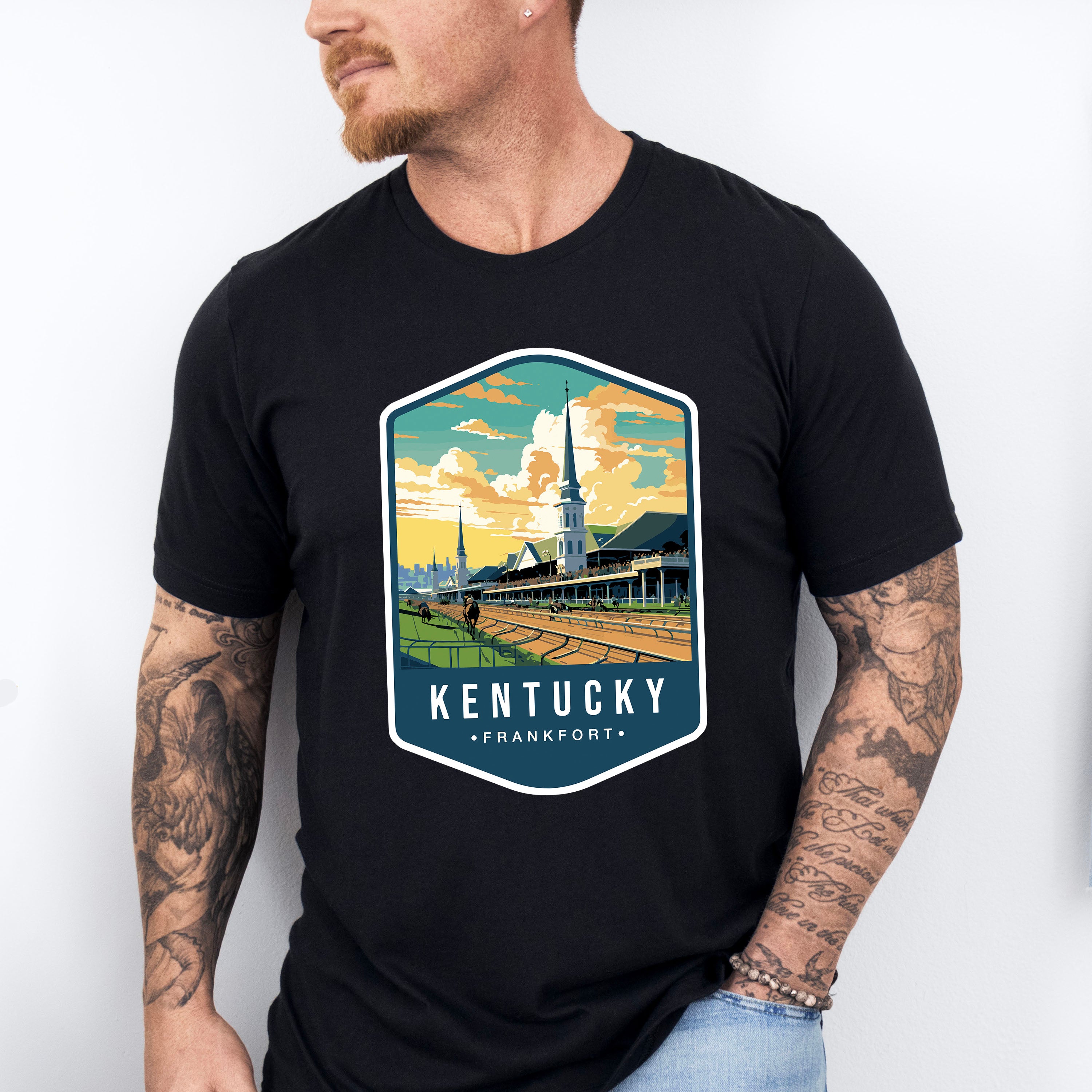 Kentucky Frankfort - States &amp; Cities Unisex Crewneck T-Shirt Sweatshirt Hoodie