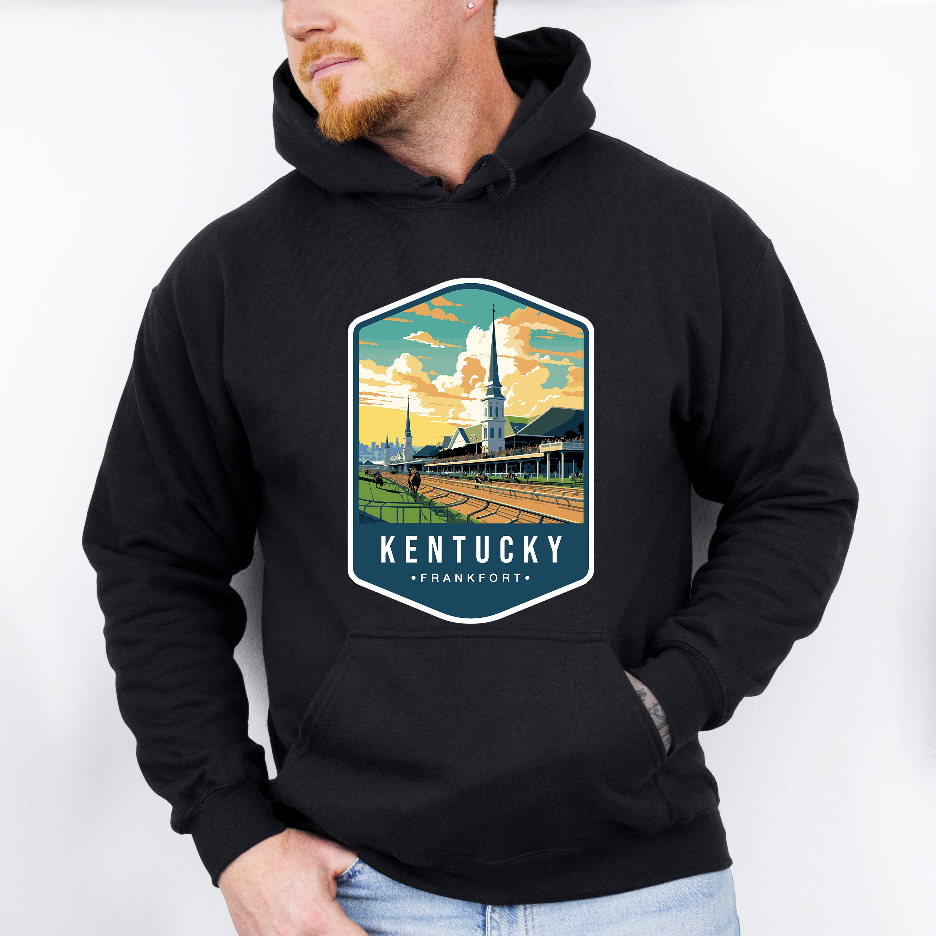 Kentucky Frankfort - States &amp; Cities Unisex Crewneck T-Shirt Sweatshirt Hoodie