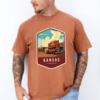 Kansas Topeka - States & Cities Unisex Crewneck T-Shirt Sweatshirt Hoodie