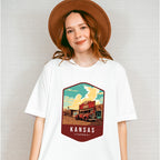 Kansas Topeka - States & Cities Unisex Crewneck T-Shirt Sweatshirt Hoodie