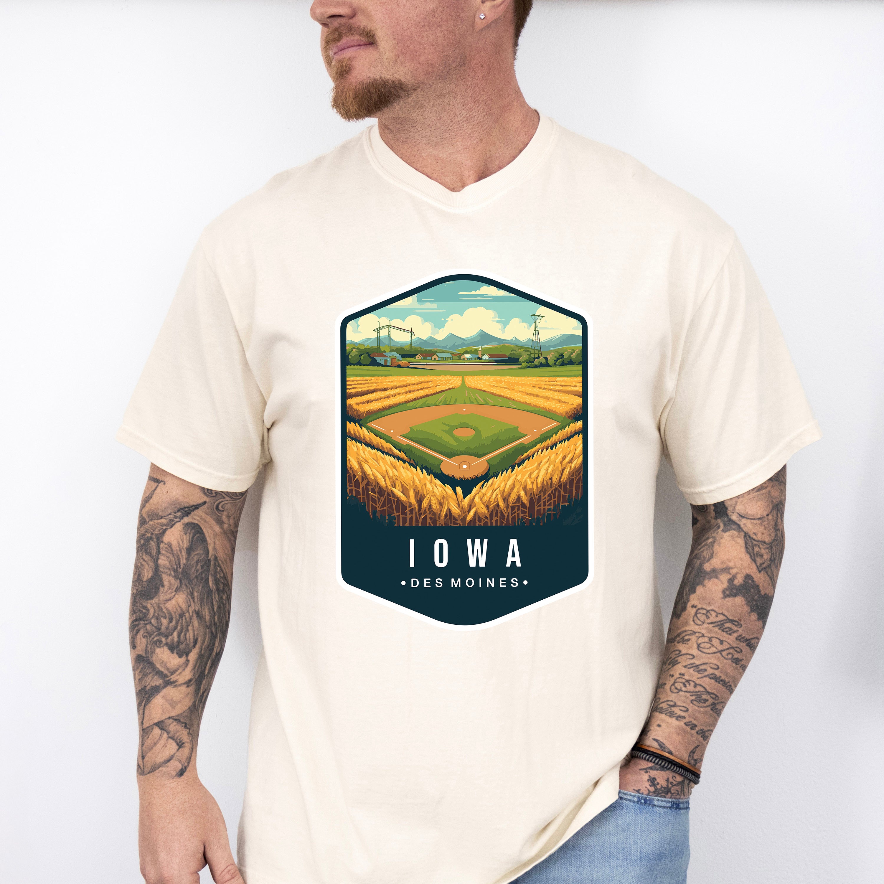 Iowa Des Moines - States &amp; Cities Unisex Crewneck T-Shirt Sweatshirt Hoodie
