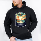 Hawaii Honolulu - States & Cities Unisex Crewneck T-Shirt Sweatshirt Hoodie
