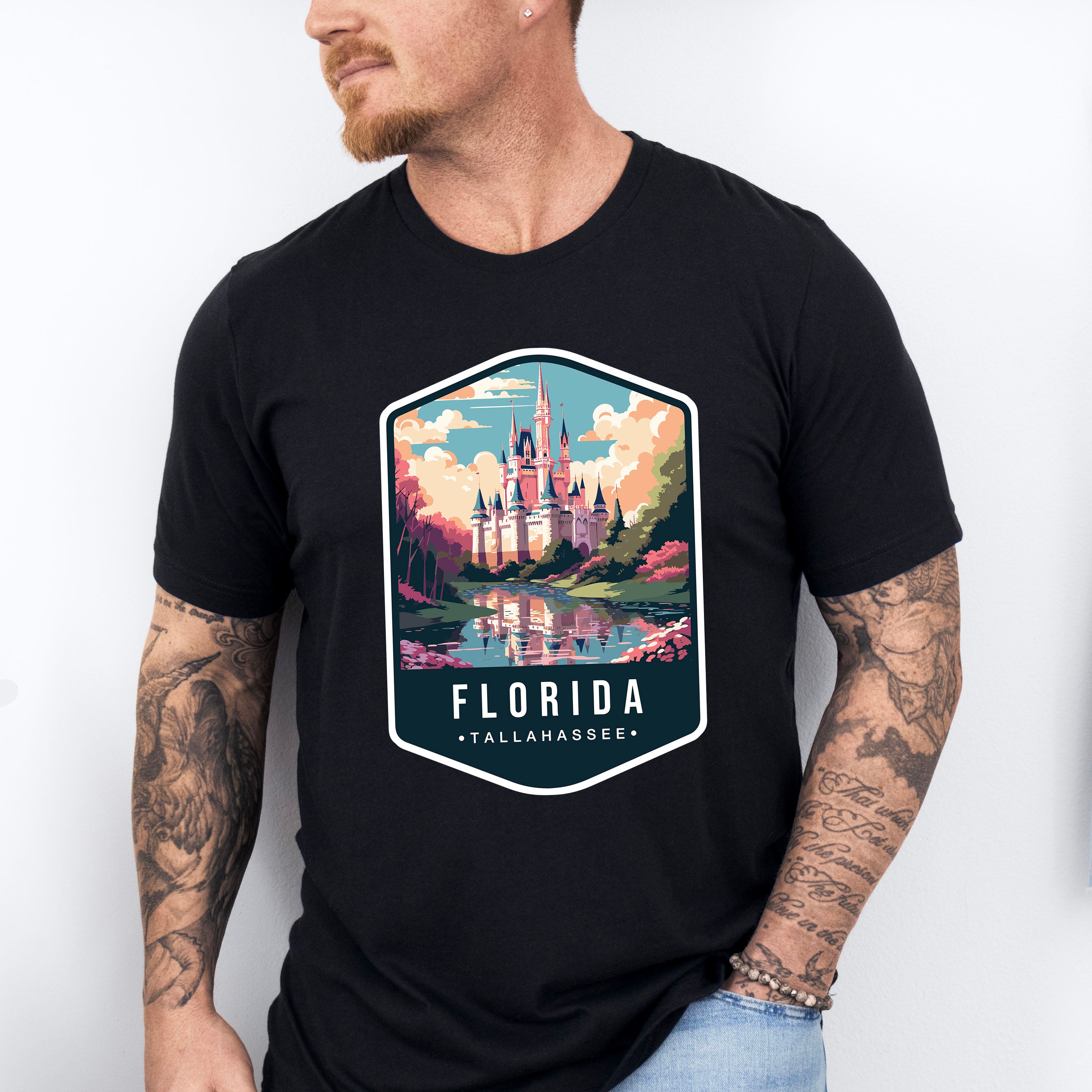 Florida Tallahassee - States &amp; Cities Unisex Crewneck T-Shirt Sweatshirt Hoodie