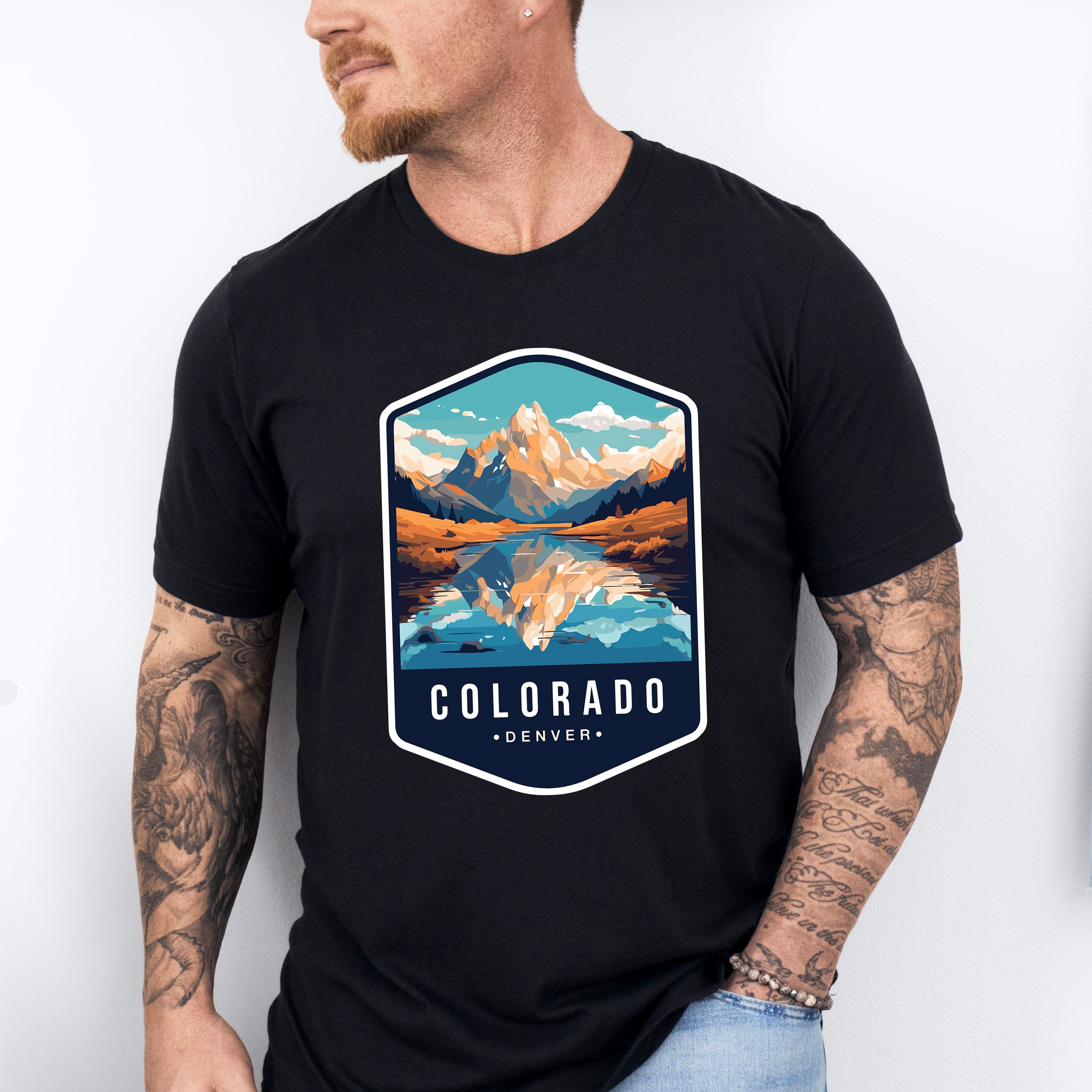 Colorado Denver - States &amp; Cities Unisex Crewneck T-Shirt Sweatshirt Hoodie